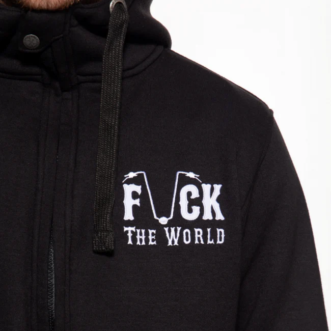 King Kerosin - vetoketjuhuppari - FUCK EVERYONE - Image 4