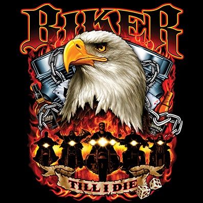 VETOKETJUHUPPARI - BIKER TILL I DIE (RP005988) - Image 5